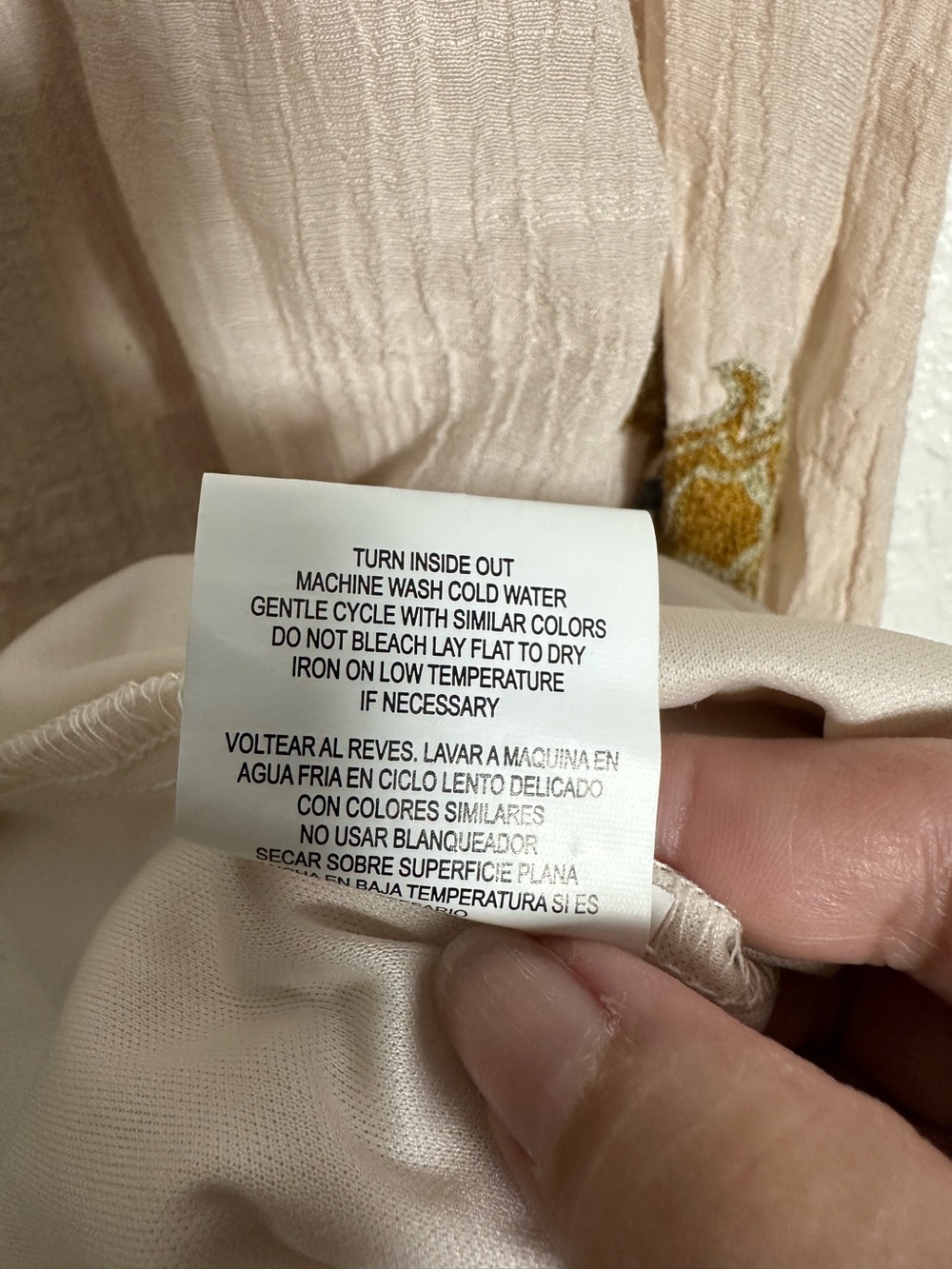 Fig + Flower Estilo Tiered Floral Embroidered Dress Size M - Picture 7 of 8